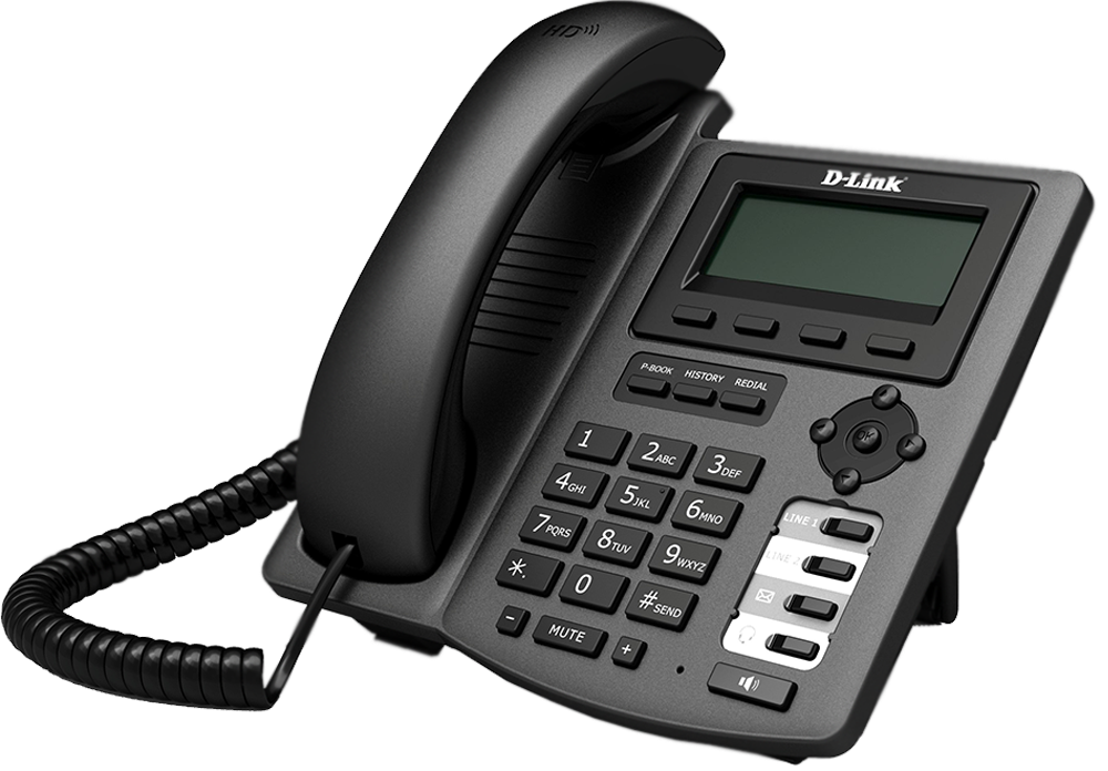 تلفن تحت شبکه D-LINK مدل DPH-150SE D-LINK DPH-150SE SIP PHONE